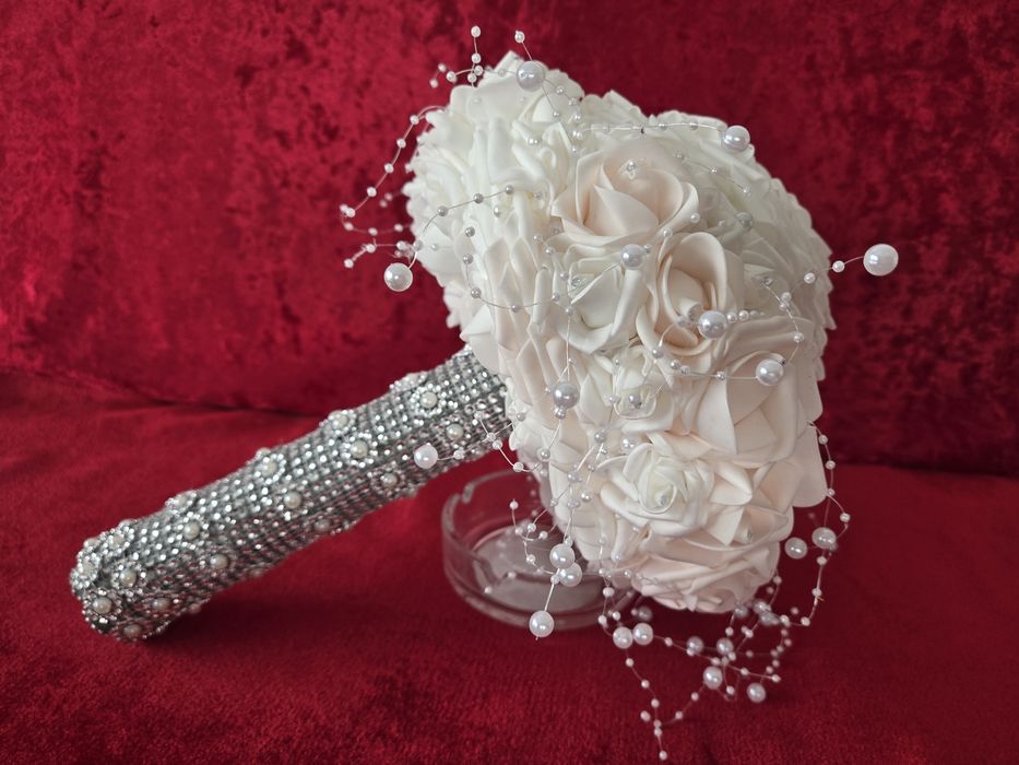 Buchet mireasa trandafir