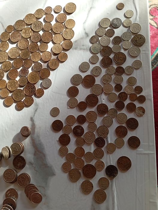 Продам монеты СССР, КЗ,РФ