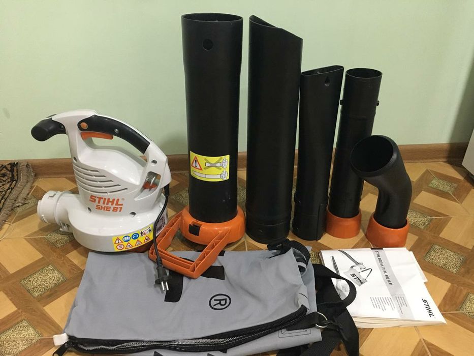 STIHL SHE 81 пилесос сотилади состояниси янги ишлатилмаган