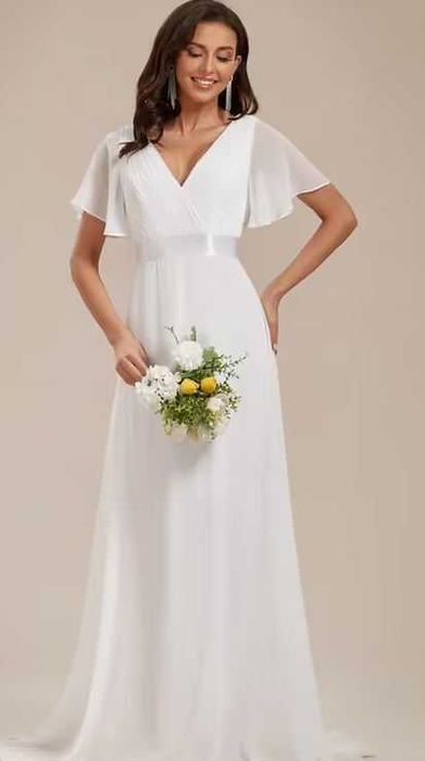 Import Amazon ! Rochie Cununie Vara Mireasa - Marime 42EU - 14UK !