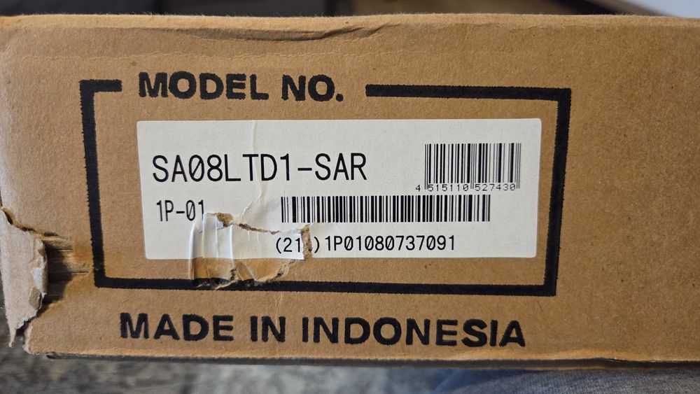 Chitară electrică Ibanez SA08LTD1 ca nouă cutie accesorii incluse