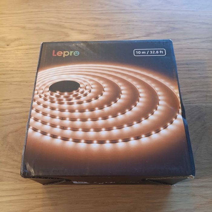 НОВА! LED светлинна лента 10 м – топло бяла, димируема, IP20