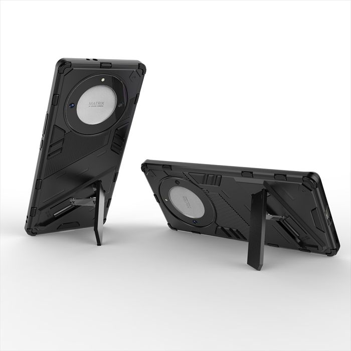 Honor Magic 6 Lite / 5 Lite / PUNK ARMOR Удароустойчив кейс със стойка