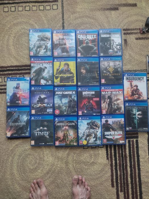 Диски на приставку Ps4