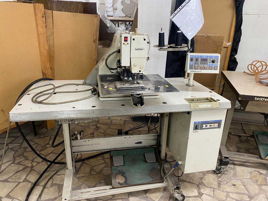 Продавам шевни машини BROTHER JUKI И ДРУГИ пълно оборудване