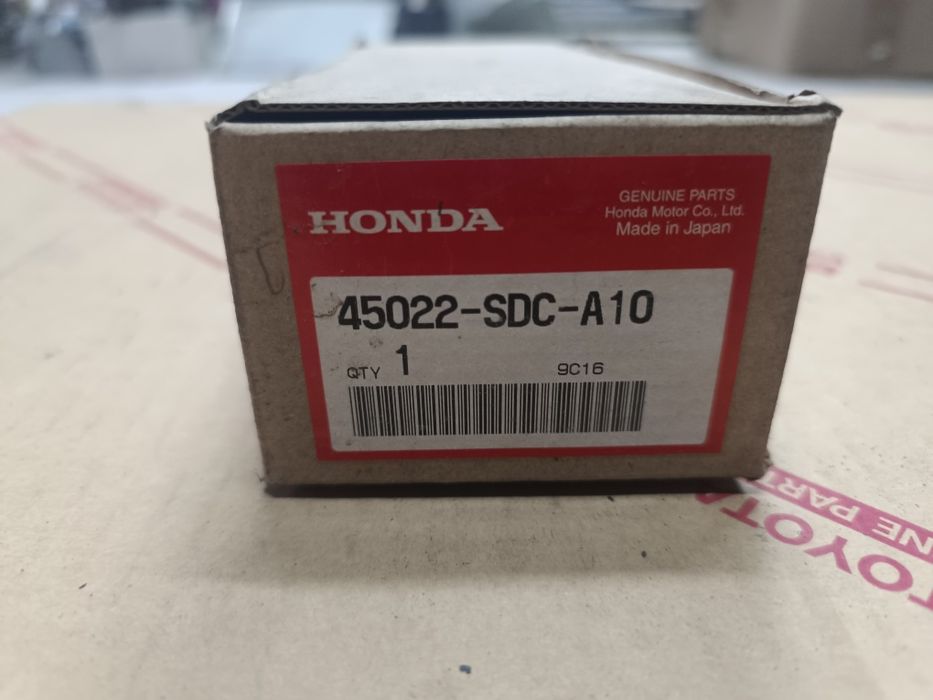 Колодки тормозные передние honda