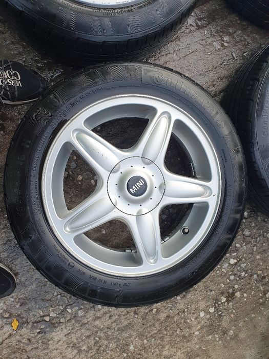 4бр алуминиеви джанти за Мини Купар/ 6.5ж Х16 /ет 48/ 4Х 100/ . 2008г/