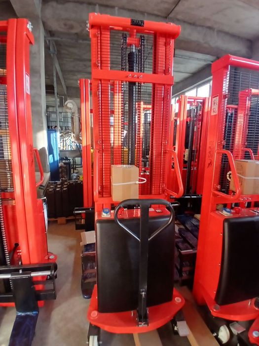 Транспалет штаблёр самаходьник подъёмник електрический кара transpalet