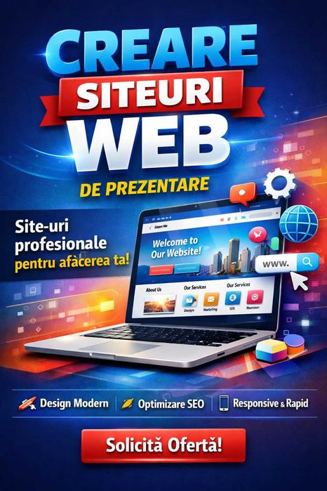 Creare siteuri web de prezentare - Magazin Online , campanii google