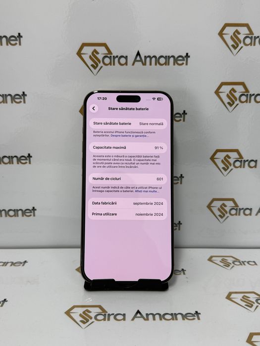 Iphone 16 Pro Max 256Gb Sara Amanet