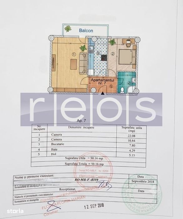 Vanzare 2 Camere | Complet Mobilat Si Utilat | Parcare Inclusa | Otope