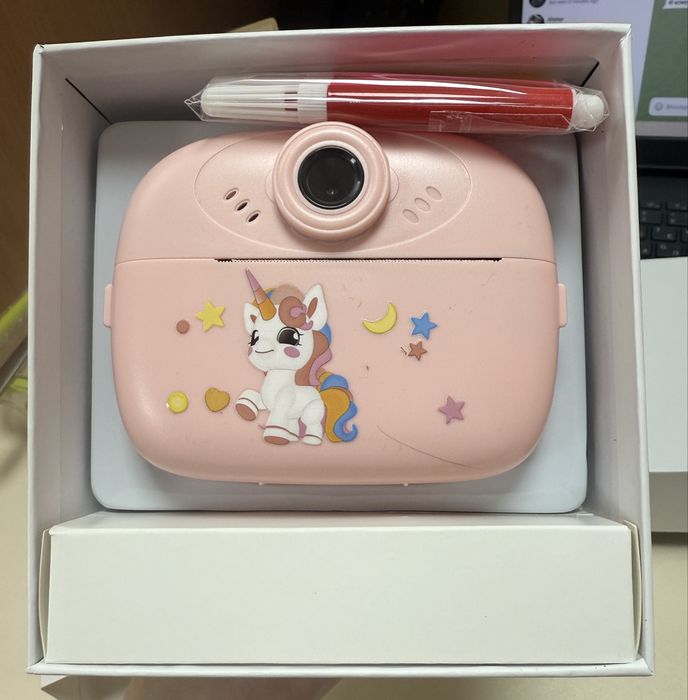 Детский фотоаппарат с печатью