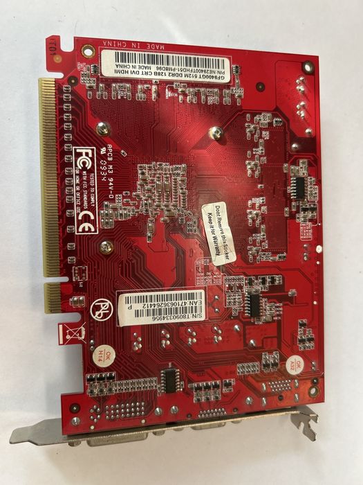 Видеокарта Palit GF9400GT 512MB DDR2 128bit VGA/DVI/HDMI