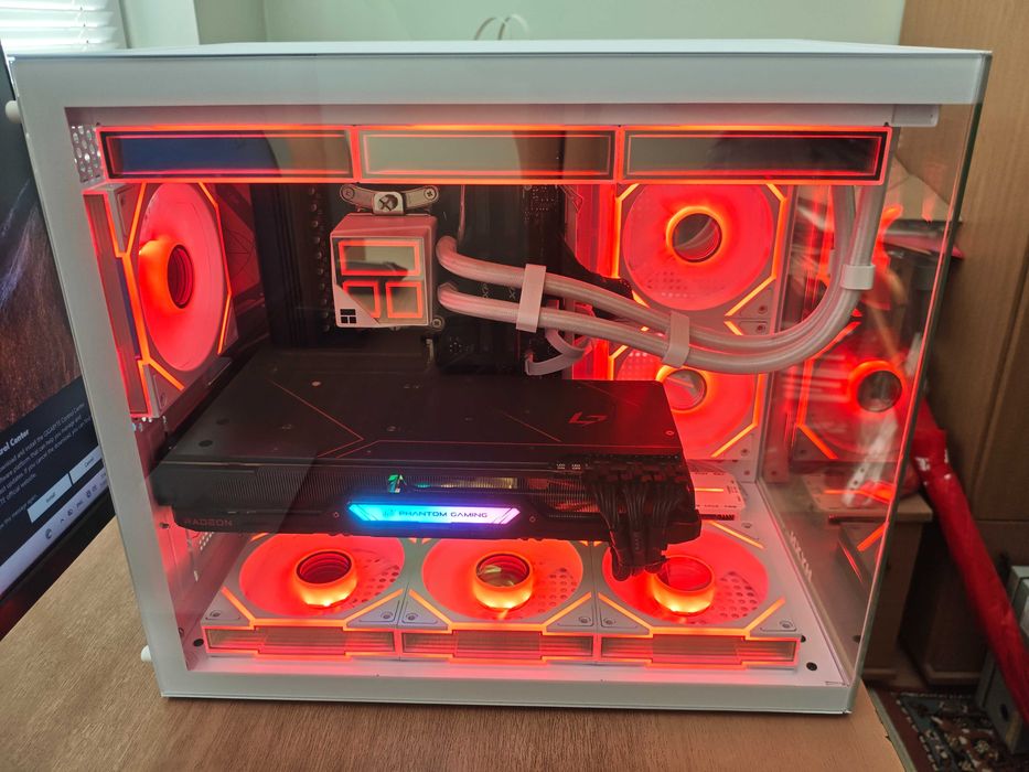 Геймърски компютър, Ryzen 9600x, Rx 6800xt, 32gb DDR5, 1tb Nvme, 850W, с водно охлаждане