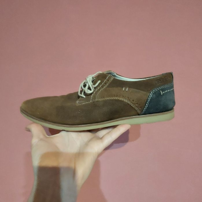 Pantofi piele naturală întoarsă, mărime 43