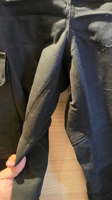 Pantaloni de lucru, marime L, multiple buzunare, negru