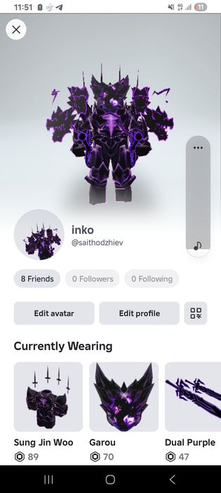 Роблокс ак продам за 2000