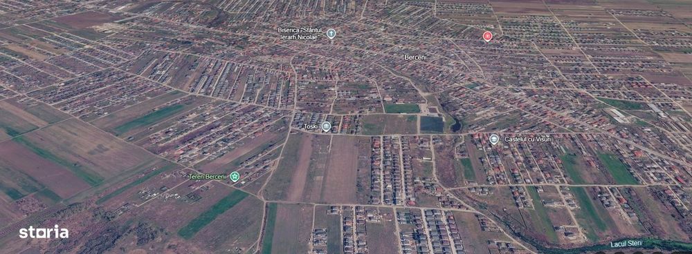 Lot teren 700 mp*Intravilan*Comuna Berceni*deschidere 17m