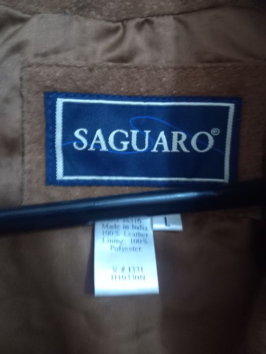 Sacou barbat Saguaro - 100% piele , made in India , marime L

Produsul