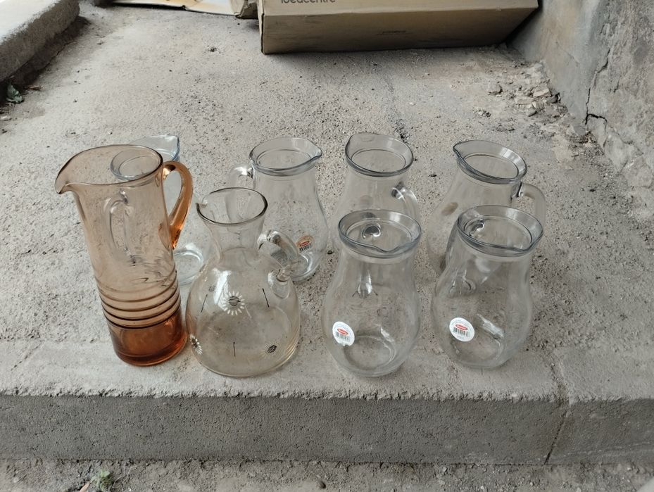 Графины для напитков 9 штук