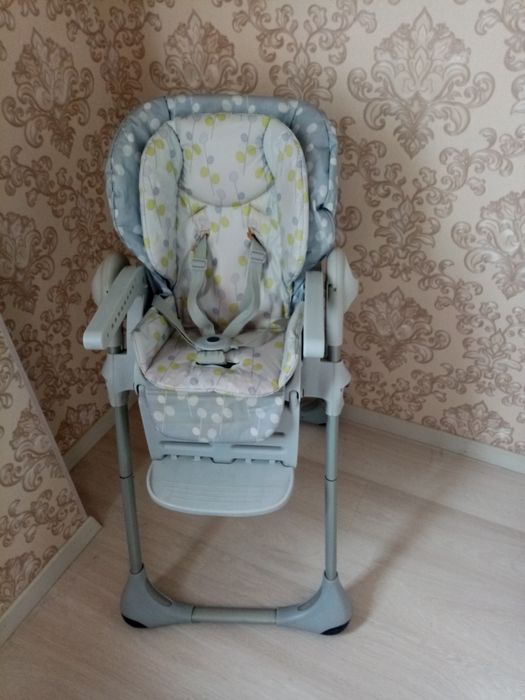 Стульчик для кормления трансформер 3 в 1 Chicco Polly