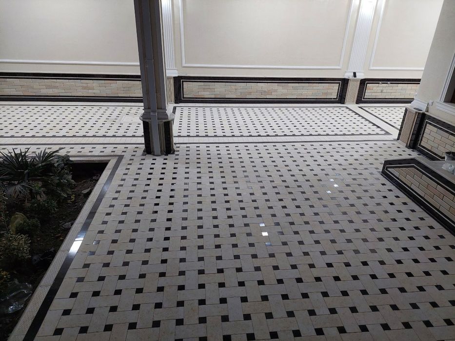 Брусчатка терамиз (Укладка брусчаток)