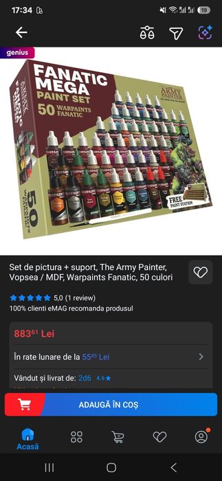 Fanatic Mega Paint Set 50