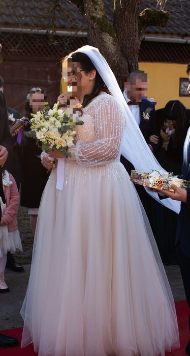 Rochie mireasă- mărime mare