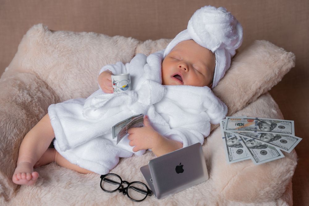 Фотосессия новорожденных newborn (ньюборн) с выездом