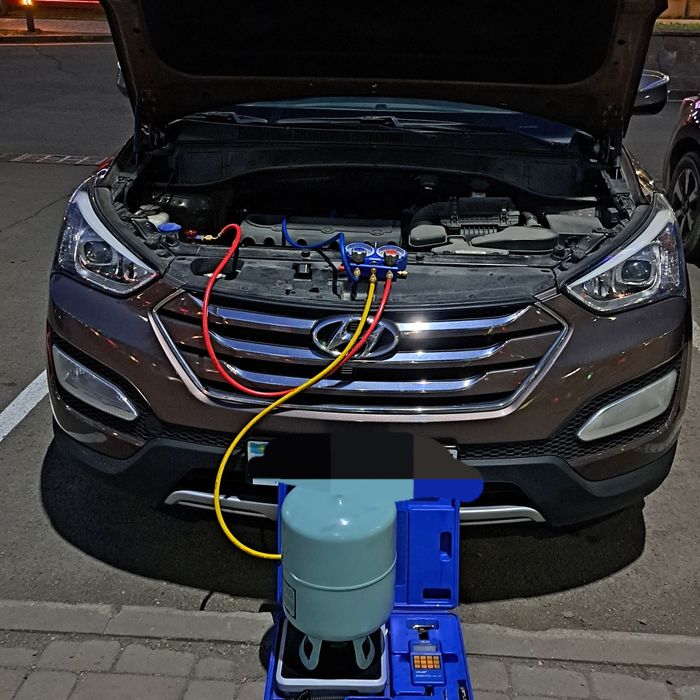 Заправка автокондиционеров