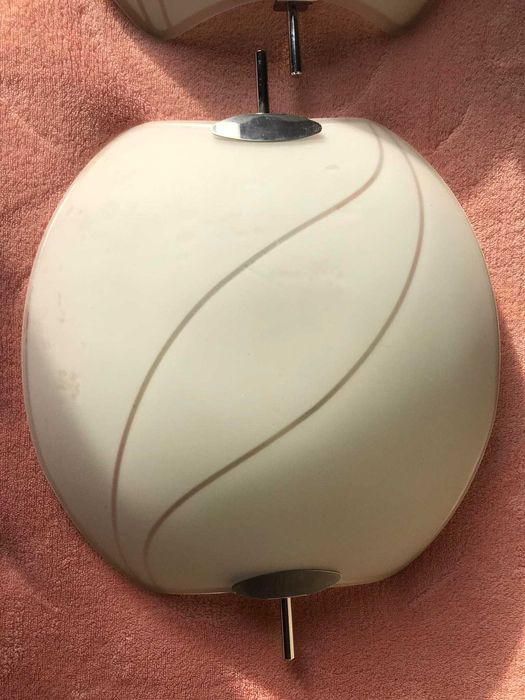 Плафониера, аплик- два броя