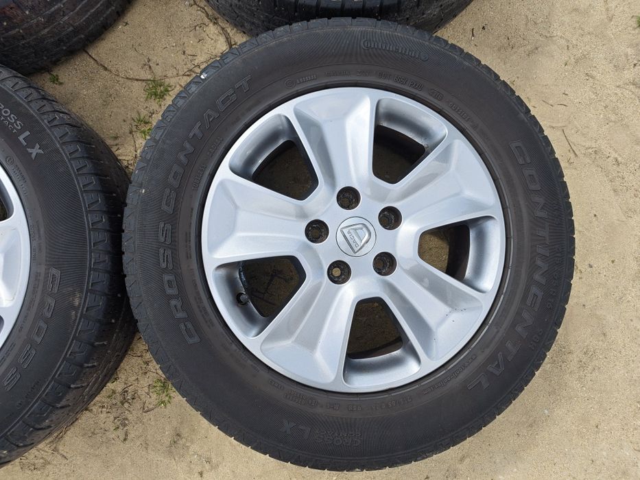 4x Jante Originale din Aluminiu de Dacia Duster pe 16"