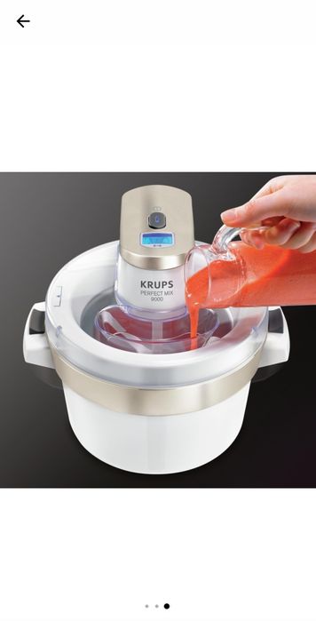 Aparat inghetata Krups Perfect Mix GSV241, 1L