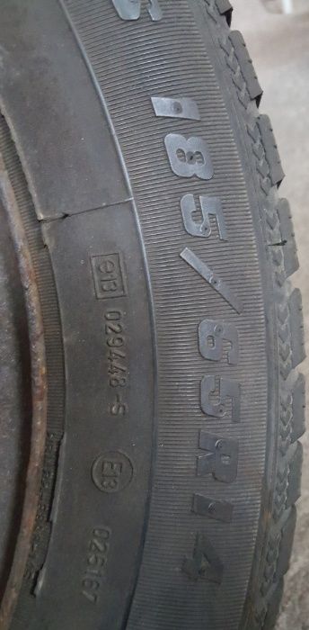 Джанти за опел 4х100 с гуми 185 65 14 сава