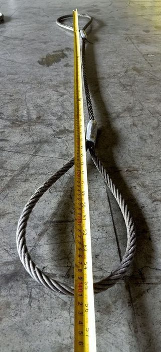 Стоманени сапани (въжени сапани с уши) от ф 5мм до ф 52мм с уши