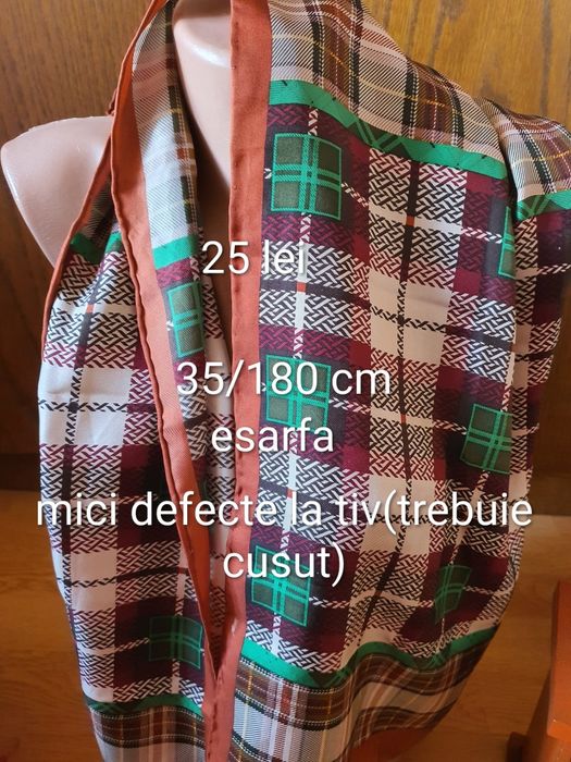 Gulere naturale/fulare/esarfe/baticuri