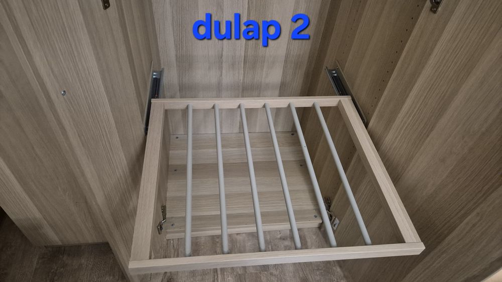 2 dulapuri haine IKEA stejar