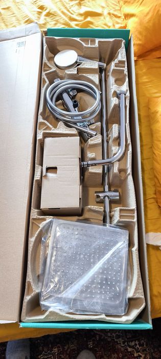 Sistem de duș Hansgrohe Crometta E 240 cu Termostat – NOU –