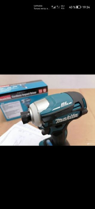 Макита dtd 172z, 18v аккумуляторный шуруповёрт