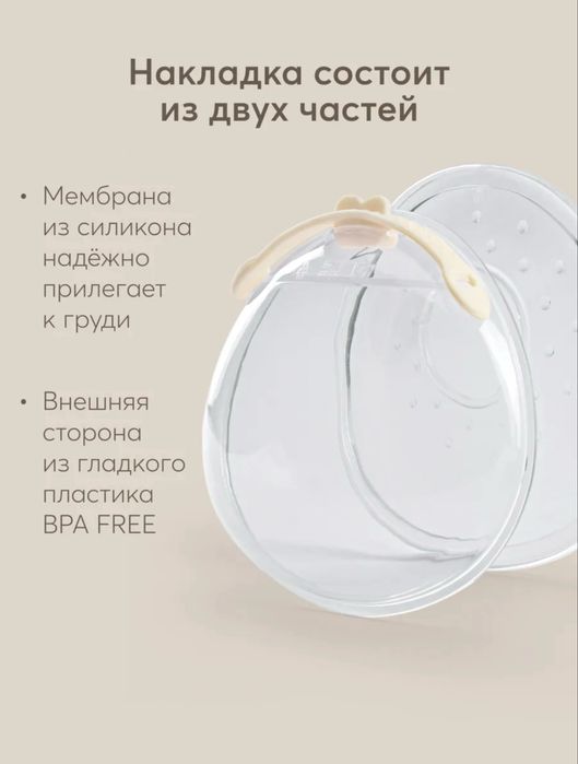Накладки для сбора молока Happy Baby