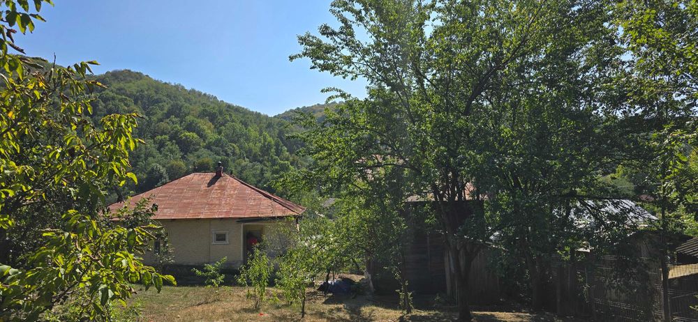 Teren 1400 mp cu 1 case locuibila+ cabana + priveliște superbă | ideal casă de vacanță