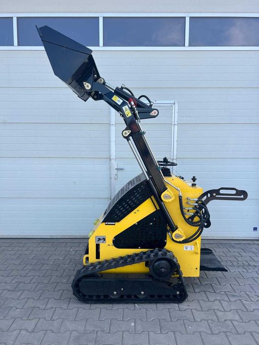 Mini incarcator pe șenile – Nou 2026 – Ridica 350 Kg  + Video