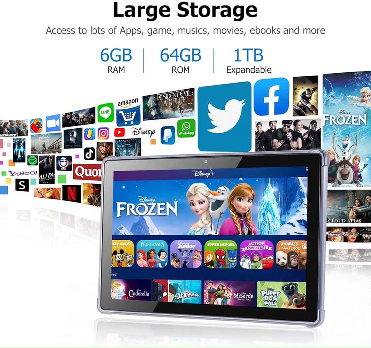 Wainyok P10S Tabletă Android 10,1, 6GB RAM /64 GB, sigilat