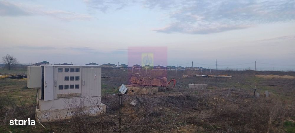 Săbăreni, teren curti-constructii 610 mp cu utilităti