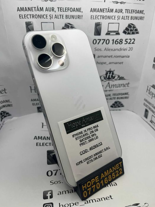 Hope Amanet P1/ iPhone 16 PRO MAX / COD 40265