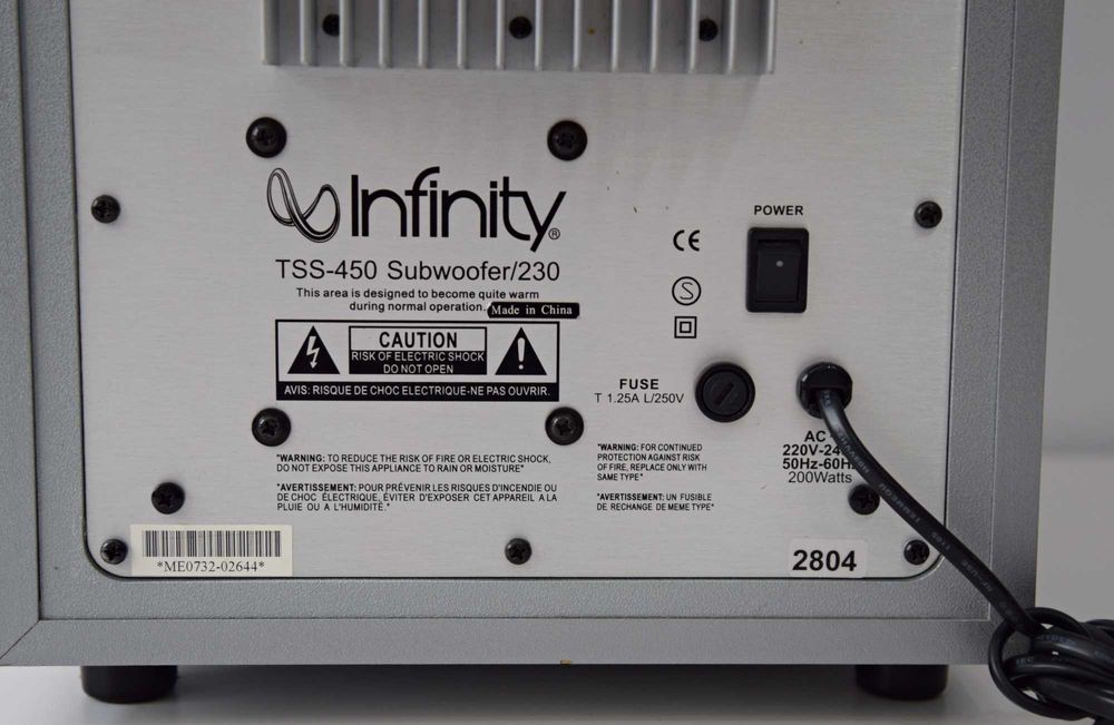 Subwoofer activ Infinity TSS-450