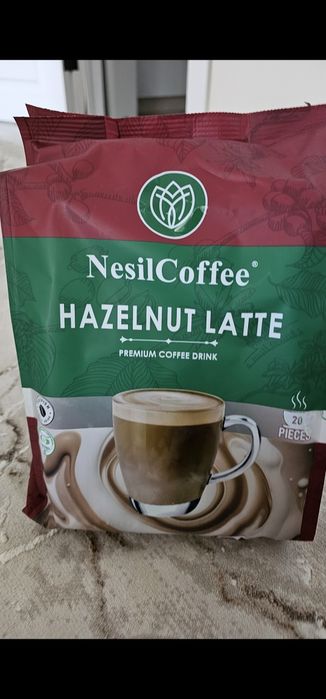 NesilCoffe Hazelnut Latte.