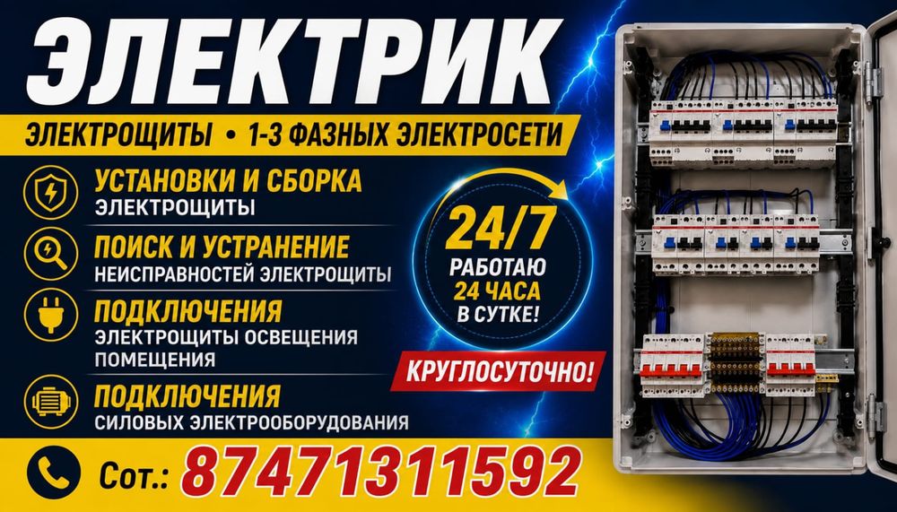 ЭЛЕКТРОЩИТЫ.  380 В / 220 В .