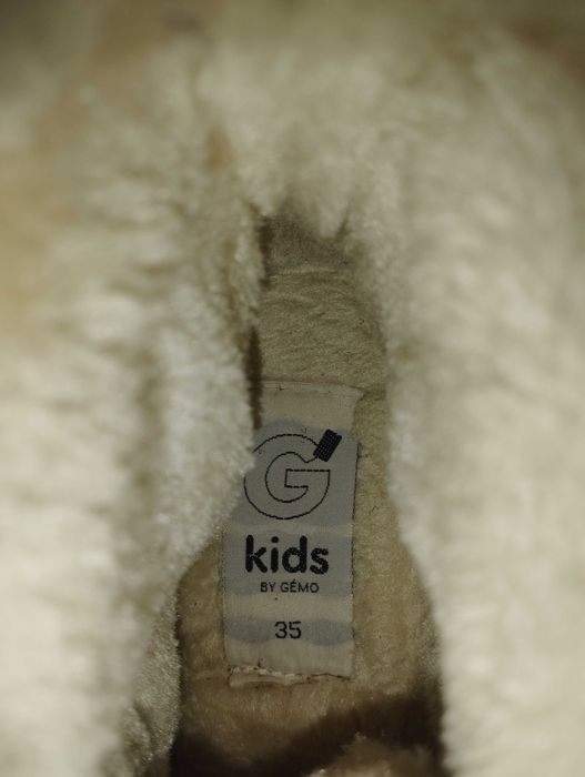 Ботинки утепленные (весна-осень). 35 размер