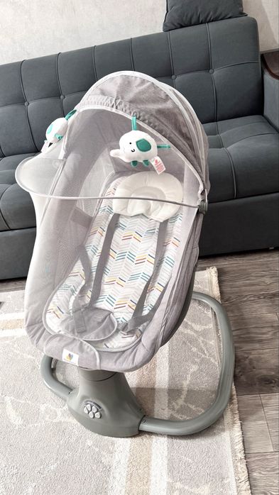 Электронная люлькa + качалка с музыкой